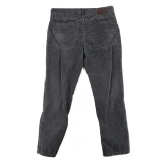 36x32 Distressed Converse One Star Men's Greenwich Straight Grey Corduroy Jeans - Picture 6 of 10